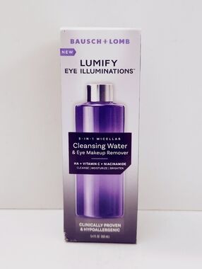 💚2/$20 LUMIFY Eye Illuminations Cleansing Water & Eye Makeup Remover